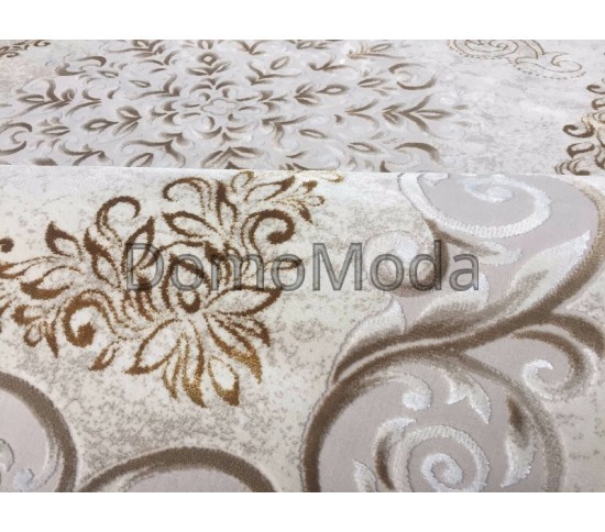 Синтетичний килим Romance AD55A Cream-P.Gold - Висока якість за найкращою ціною в Україні зображення 3.